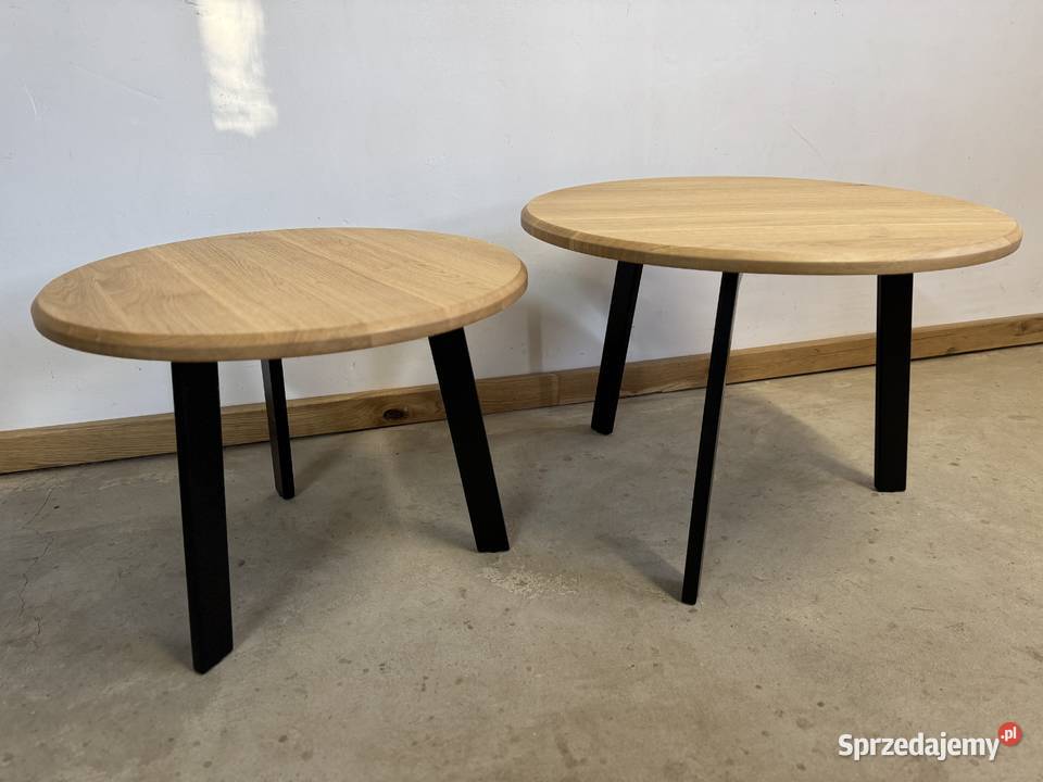 Stoliki loft dębowe Złochowice