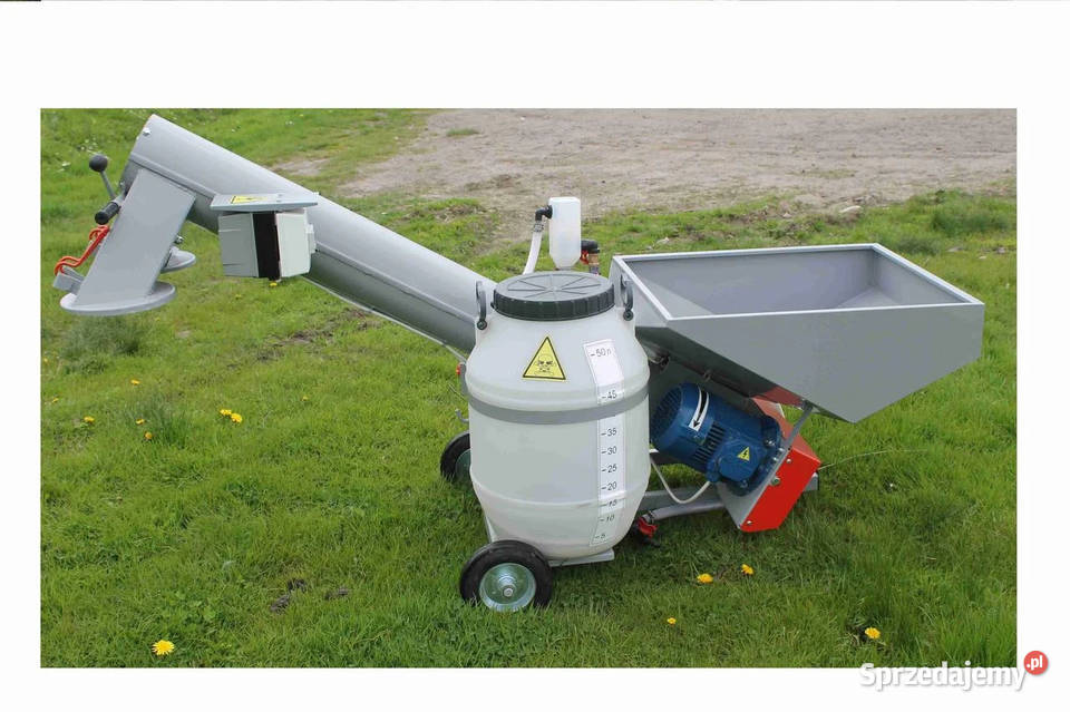 Zaprawiarka do zboż nasion ziarna ślimakowa 3 th Warszawa