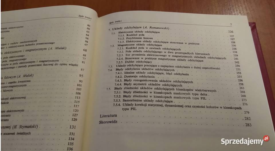 Optyka elektronowa Henryk Szymański Andrzej Rok wydania 1984 Gdańsk