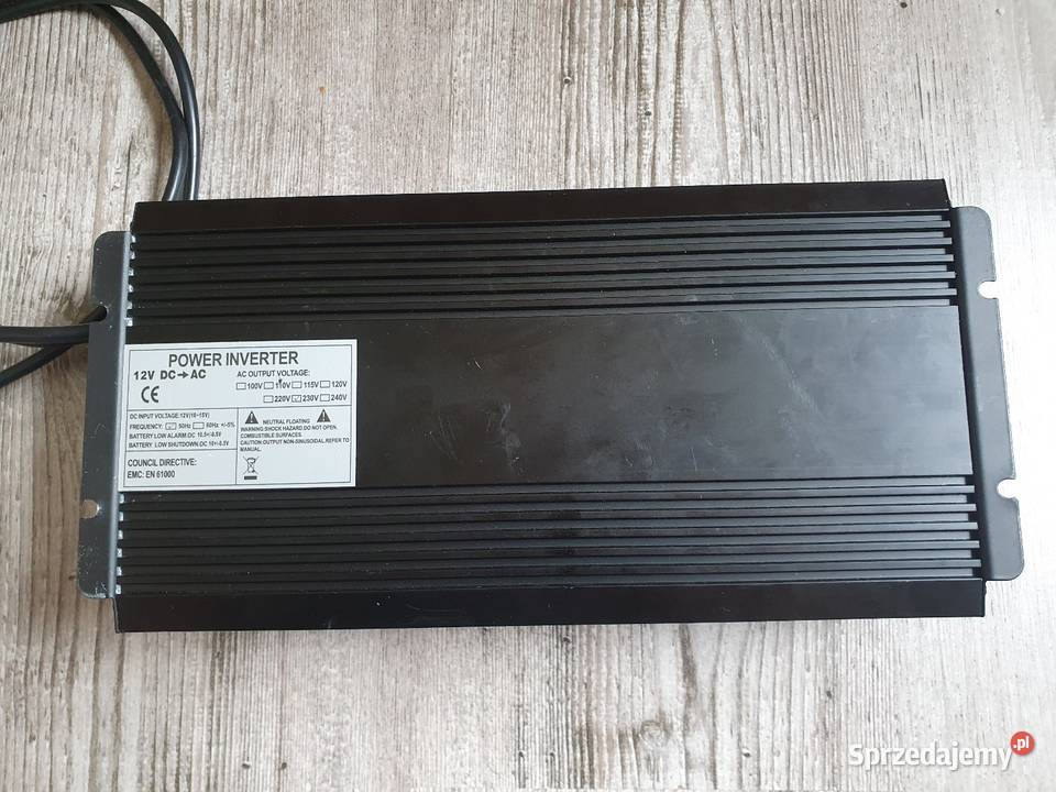 Przetwornica UPS Voice Kraft 12W na 6001200W pomorskie Solnica sprzedam