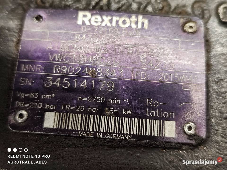 Dyferencjał 84371440 Steyr 6175 CVT Wilkowo