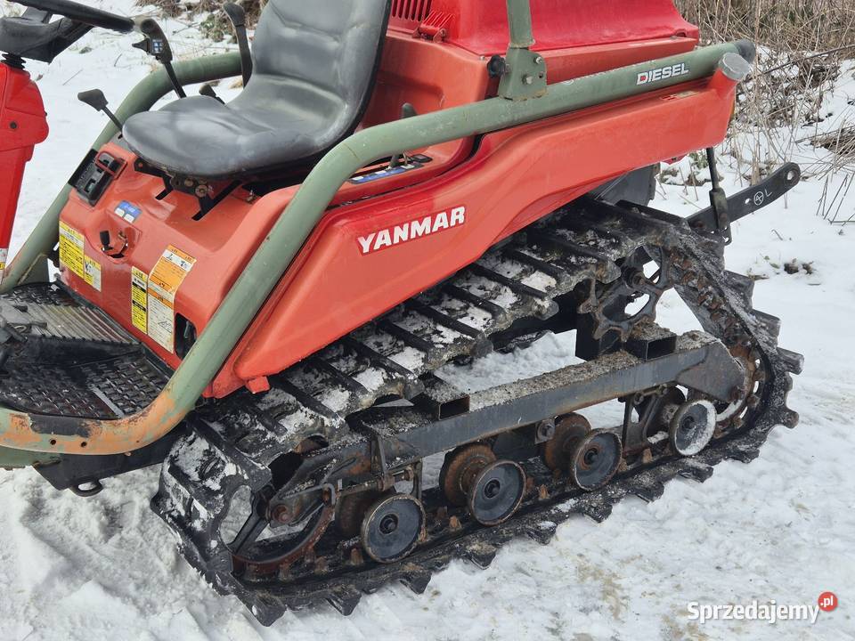 Traktorek traktor YANMAR AC18 18 Z Glebogryzarką Małuszyn