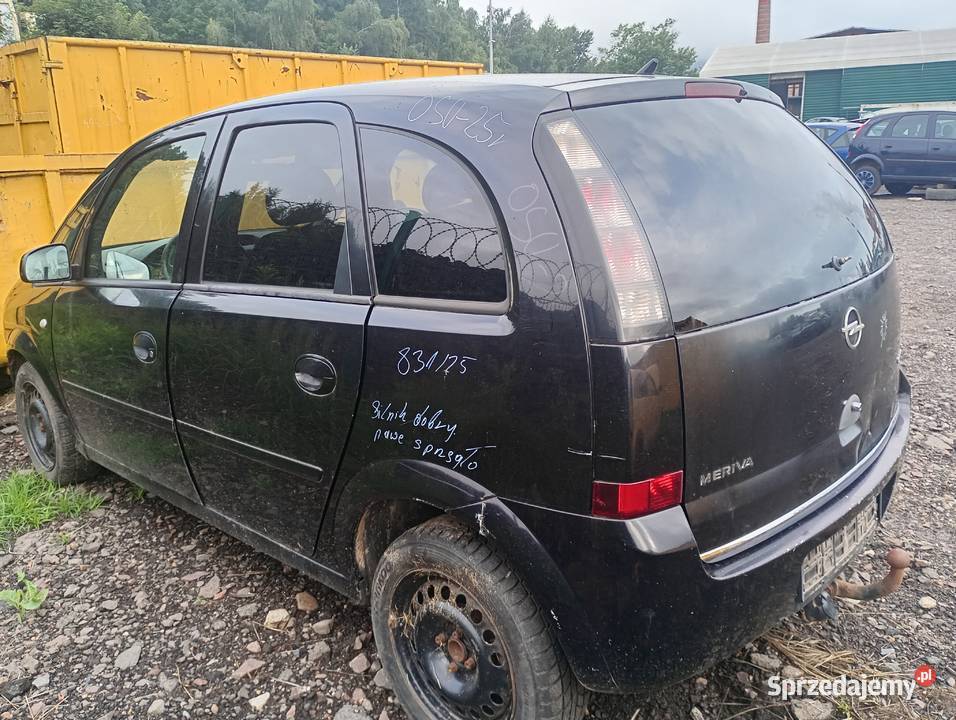 Opel Meriva A 13 maska Z20R części transport FV Wałbrzych