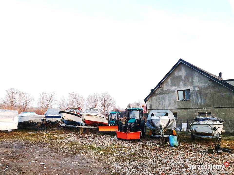 Zimowanie łodzi parking kampera przyczepy itp 1000m2 pomorskie Przejazdowo