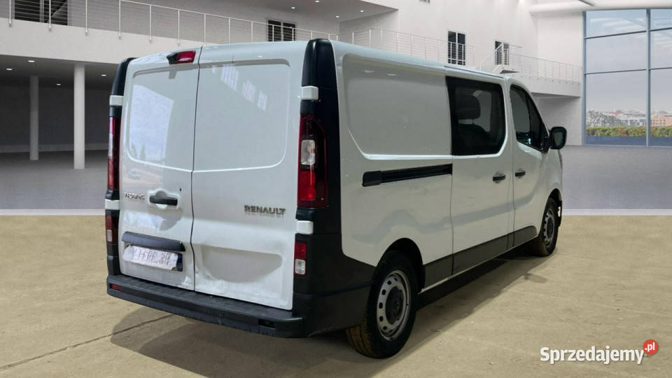 Renault Trafic long L2H1 brygadówka 7osobowy 20 światła przeciwmgłowe Warszawa