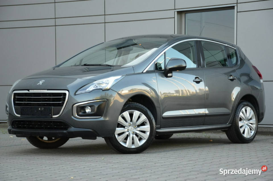 Peugeot 3008 Opłacony 16T Serwis Lift LED kamera cofania Kutno