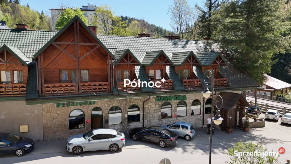 PENSJONAT Z RESTAURACJĄ W SERCU KRYNICY ZDRÓJ 4545zł/m2 Krynica-Zdrój sprzedam