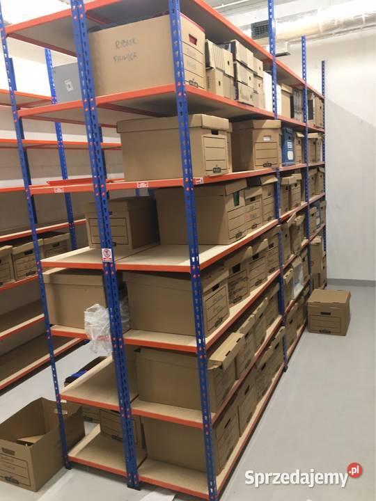 Regały polkowe magazynowe metalowe regał do Magazynowanie małopolskie Kraków