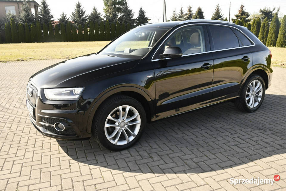 Audi Q3 20Tdi DUDKI11 4x4NaviSkóryPanorama lakier metallic Kutno sprzedam