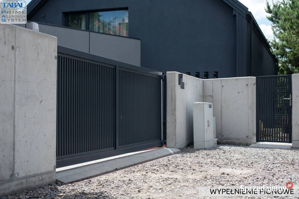 Brama aluminiowa przesuwna skrzydłowa Lublin sprzedam