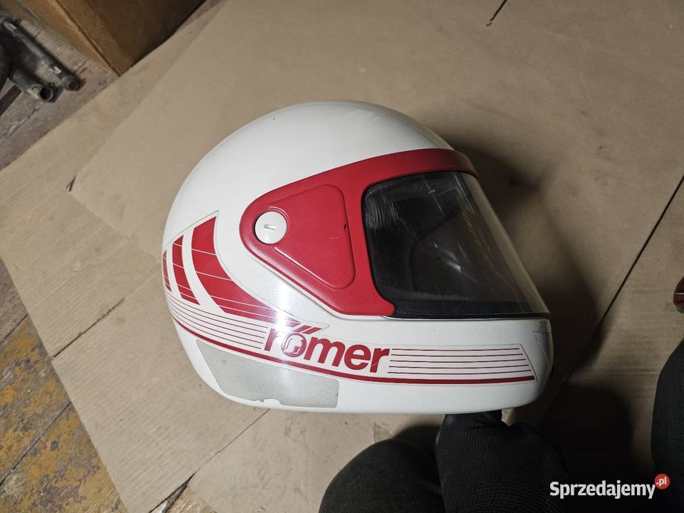 Kask motocyklowy m rmer romer vintage wyścigowy dolnośląskie Jelenia Góra