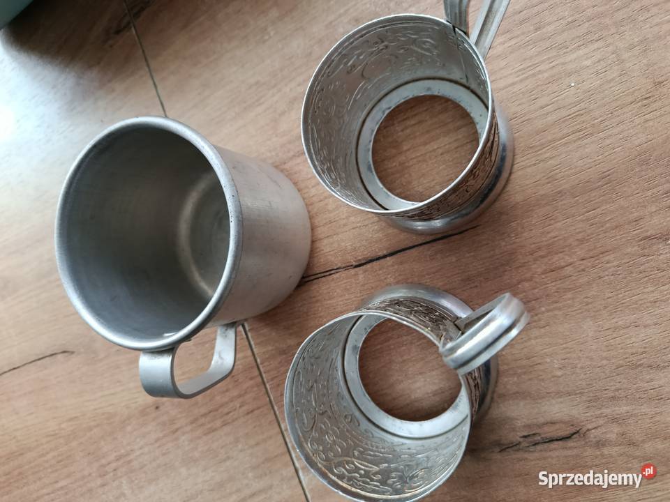 Sprzedam dwa uchwyty i kubek aluminium z prl zachodniopomorskie Choszczno