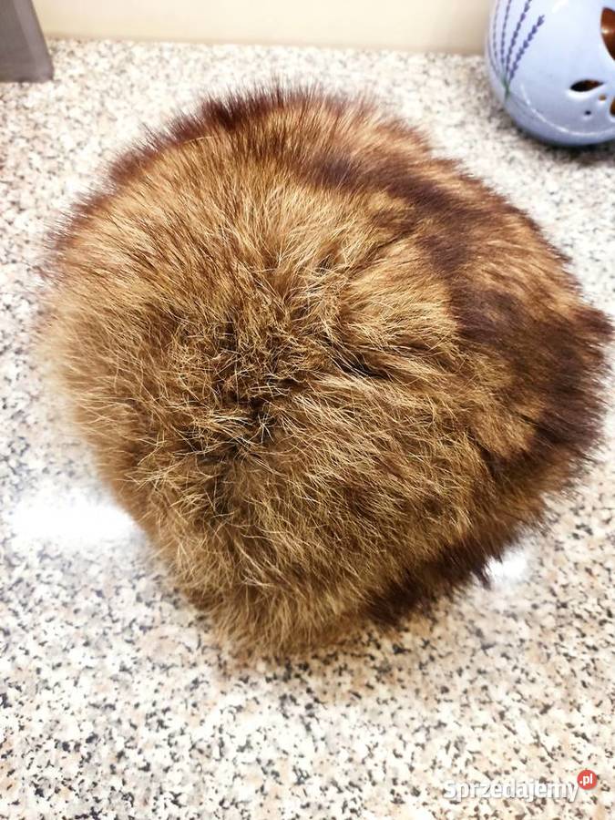 Czapka futrzana zimowa damska