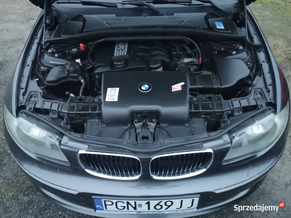 BMW E87 Lift 116i 122 2008r ŁADNA ZAREJESTROWANA aluminiowe felgi Witkowo sprzedam