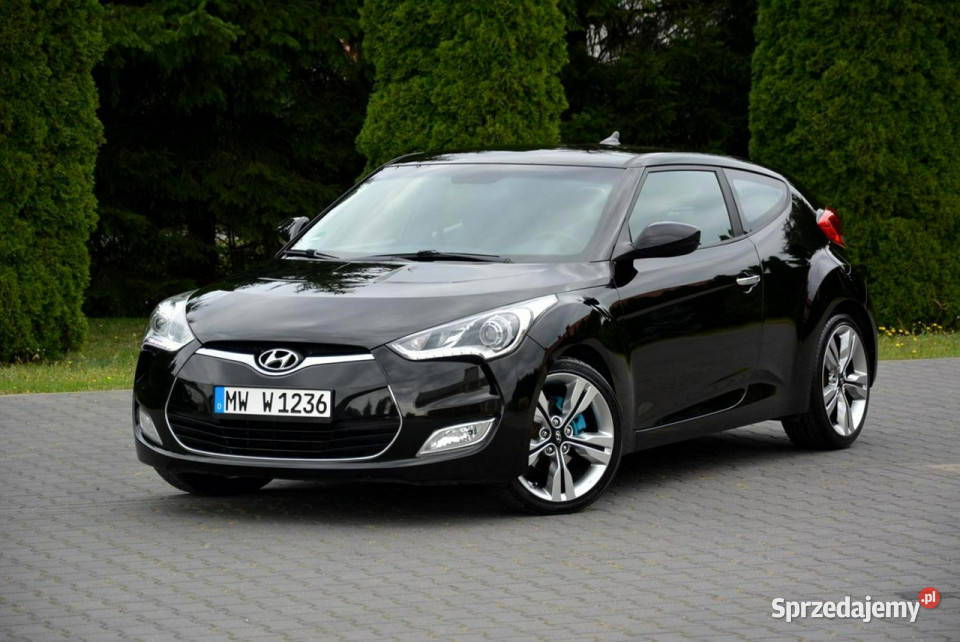 Hyundai Veloster Duża Navi Kamera Ledy półSkóry manualna