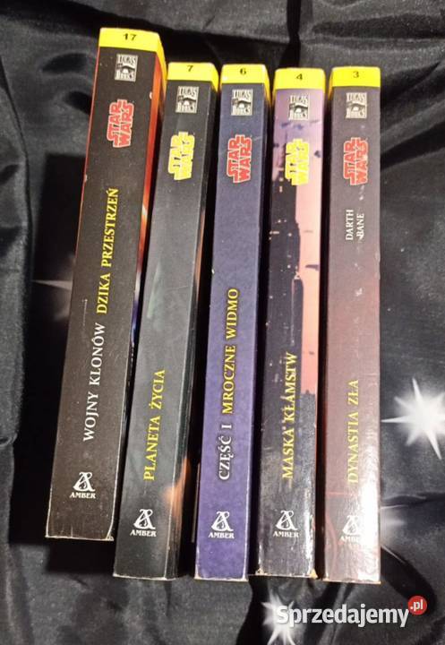 Star Wars 5 książek tom 3 tom 4 tom 6 tom 7 tom wielkopolskie Poznań