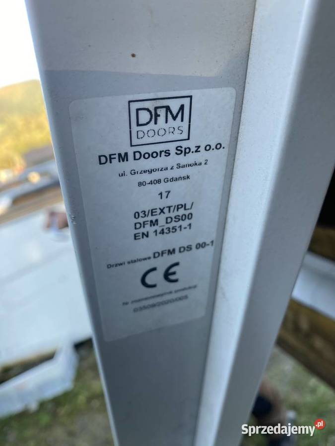 Drzwi metalowe ocieplane Mszana Dolna