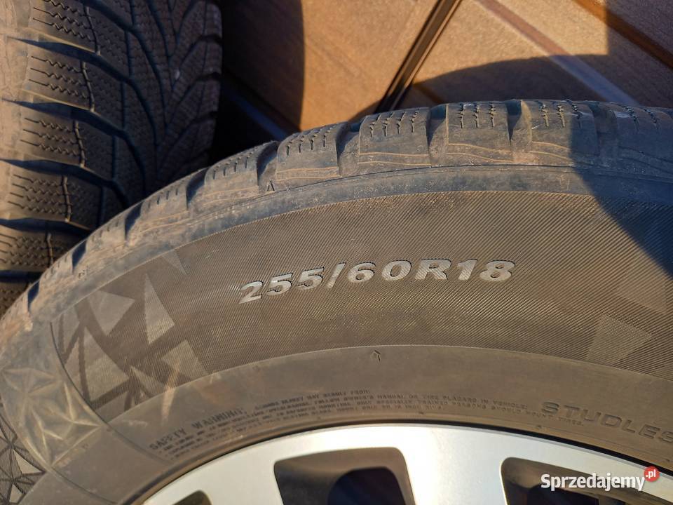 Sprzedam kpl kól zimowych 25560R18 Nexen Samochodowe kujawsko-pomorskie Inowrocław sprzedam