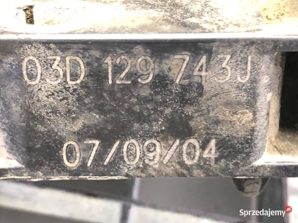 KOLEKTOR SSĄCY SKODA FABIA I 03D129743J 12 54 osobowe podkarpackie