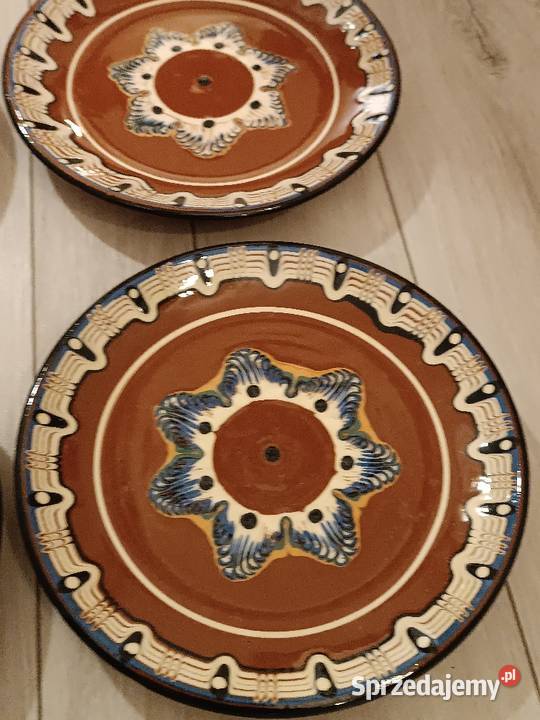 Stylowe ceramiczne talerze