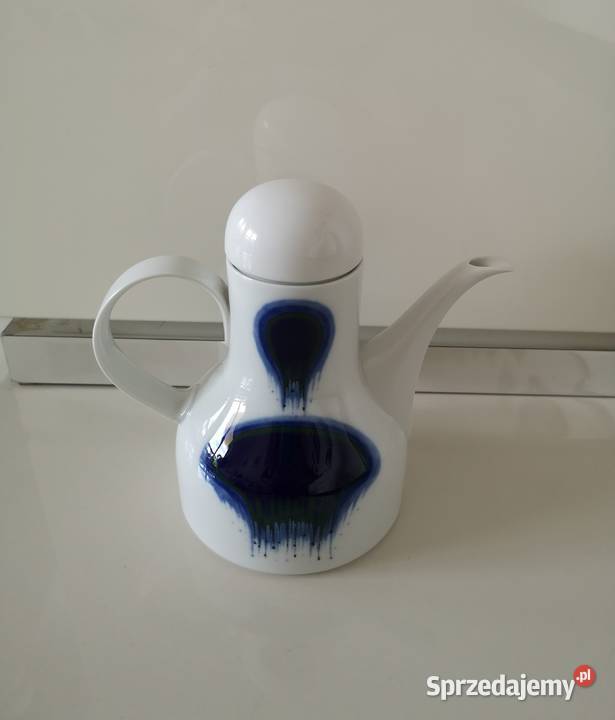 Dzbanek do kawy porcelana Pop Art vintage Antyki, Sztuka, Kolekcje Toruń