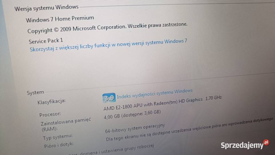 Laptop SONY SVE111A11M sprzedam