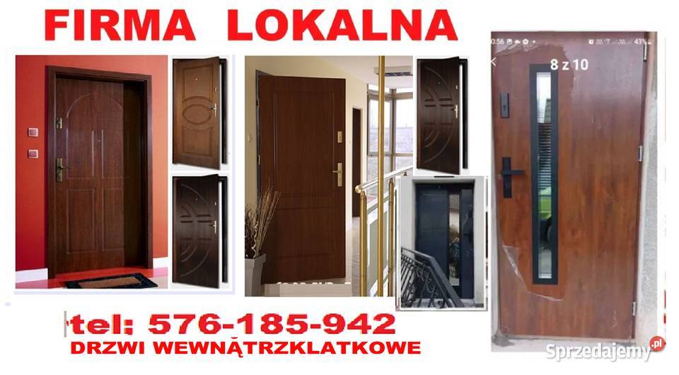 Drzwi ZEWNĘTRZNE antywłamaniowe wejściowe mazowieckie Piaseczno