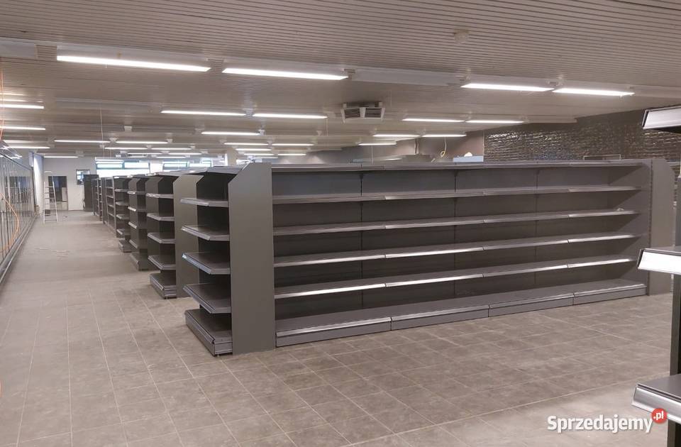 Regał sklepowy gondola regał metalowy Mago L Barczewo