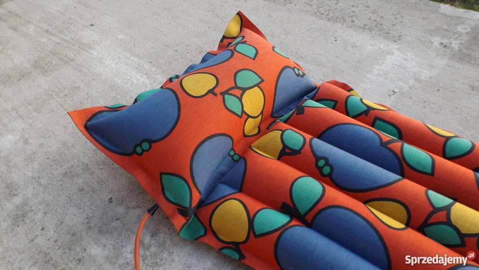 MATERAC DMUCHANY Z PRL UNIKALNY NOWY Grodziczno