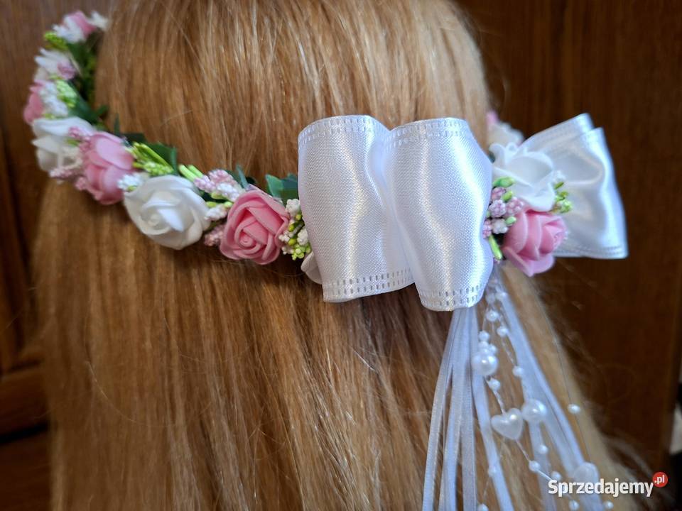 Wianek komunijny zestaw delikatny Borów