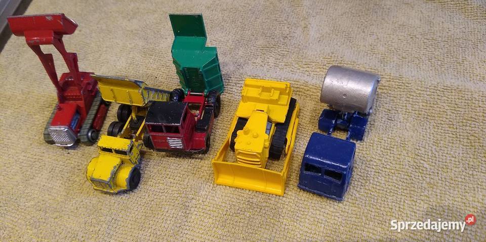 Resoraki matchbox lesney budowlane uk Modelarstwo