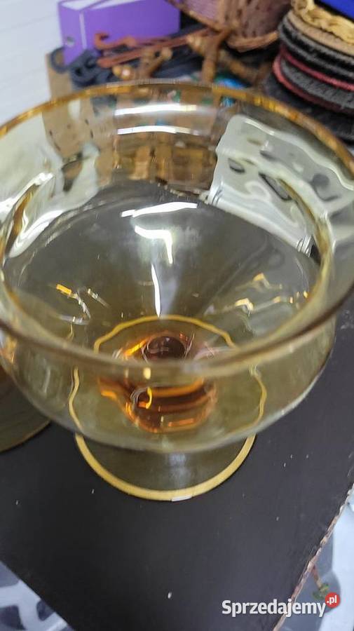 Cukiernica prl Porcelana i szkło