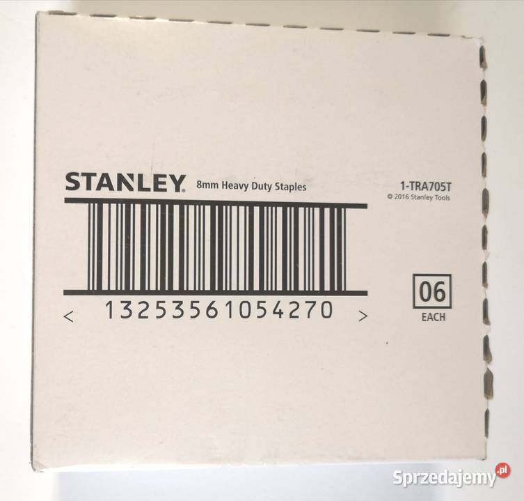 STANLEY zszywki do takera TYP G 6mm