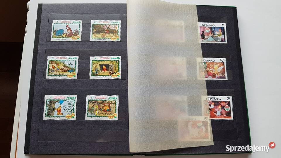 Zestaw 154 znaczków bajki myszka Mickey Disney Dąbrowa Górnicza sprzedam