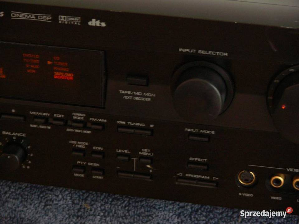 Amplituner Yamaha RXV795 RDS sprawny 350 wat Jasło
