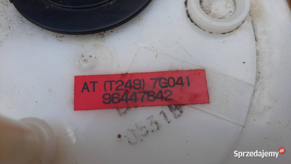 pompa pompka paliwa chevrolet kalos 96447642 osobowe Dębno
