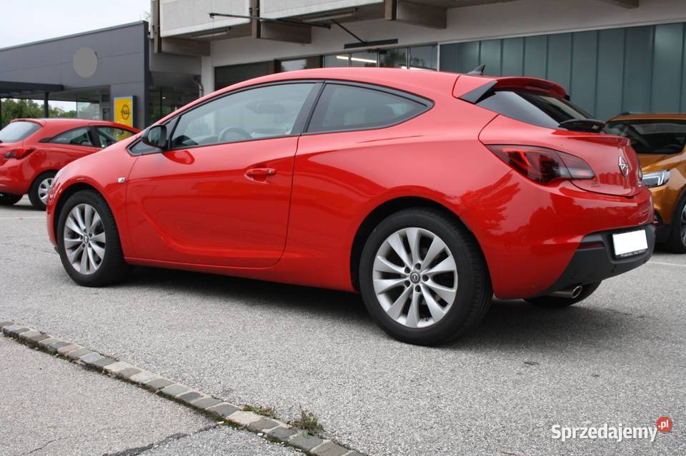 OPEL ASTRA J GTC 14TURBO 2016 małopolskie Kraków