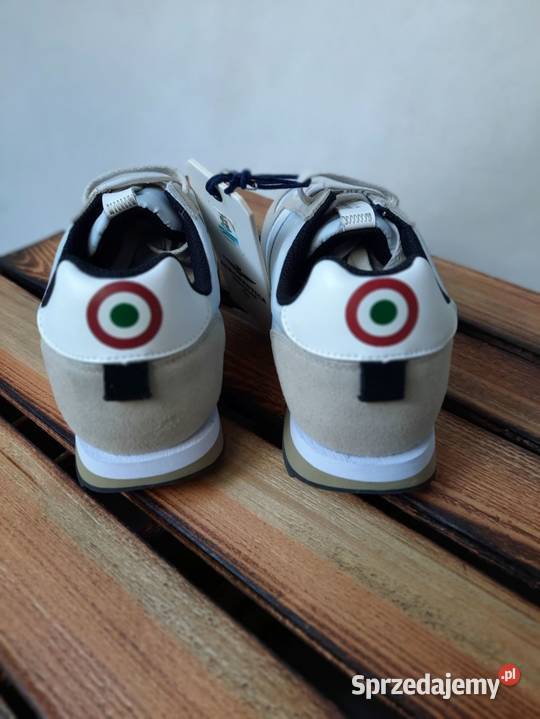 AERONAUTICA MILITARE buty sneakersy białe 389