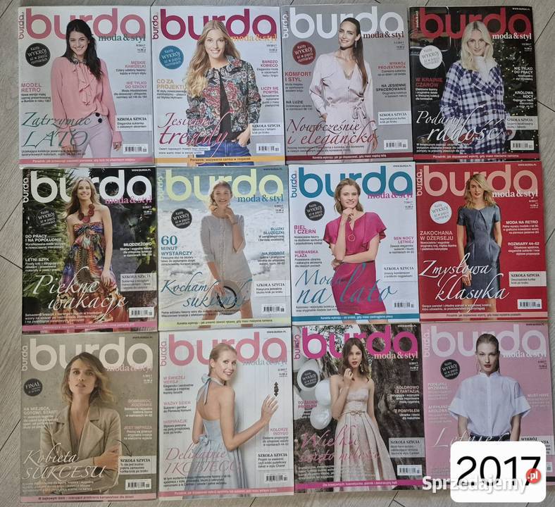 Burda czasopismo z wykrojami Nowa Sól