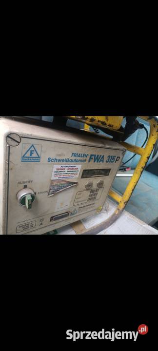 Zgrzewarka elektrooporowa FWA 315P Zgrzewarki