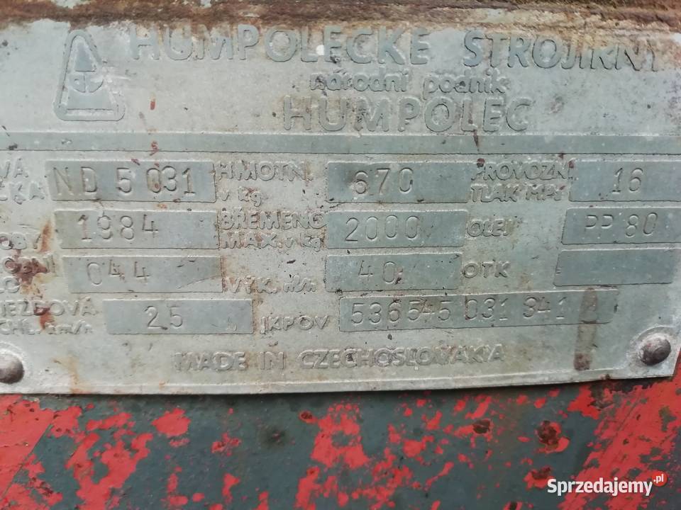 Tur ładowacz czeski do zetora 6245 7245 7745 nieuszkodzony Kartuzy