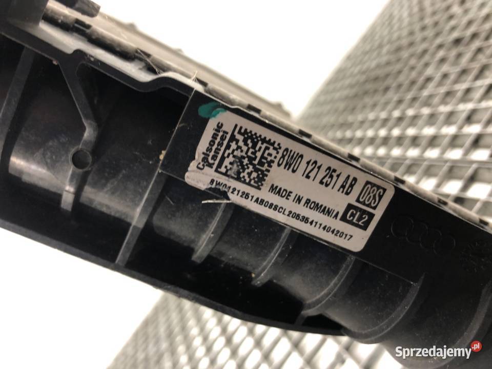 CHŁODNICA WODY AUDI Q7 4M 30 272 8W0121251AB podkarpackie