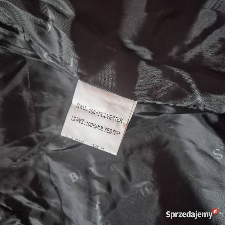Płaszcz damski w niebieską kratę rozmiar L małopolskie Brzesko sprzedam