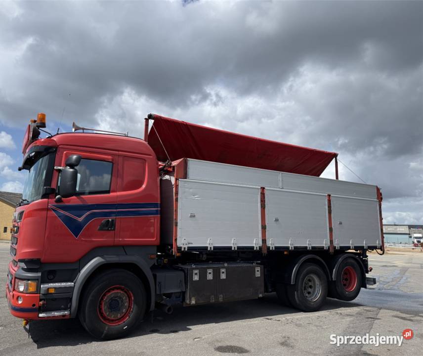 Wywrotka do zboza 3 osiowa 6x2 Scania
