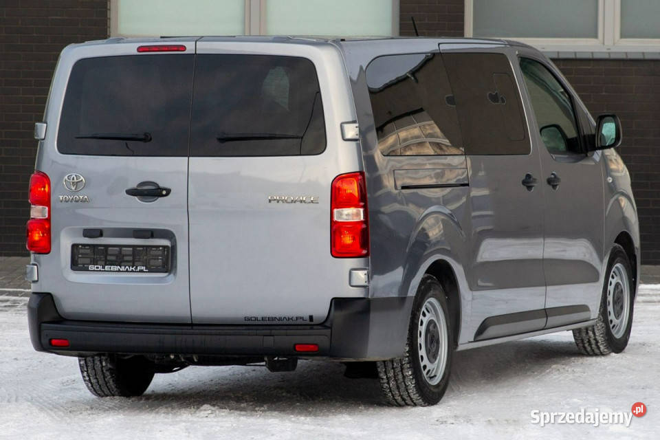 Toyota ProAce 8OSÓB Maxi L2H1 Długi kamera tempomat Samochody osobowe Jarocin