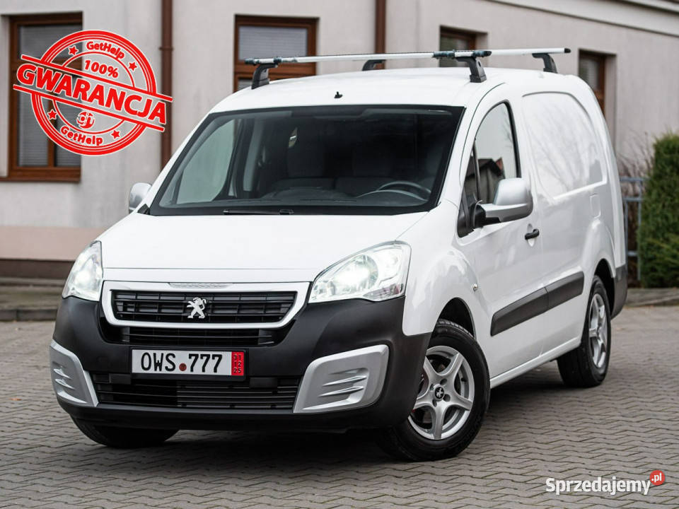 Peugeot Partner L2 Lift LONG 16 BlueHdi 100 serwisowany w ASO Peugeot sprzedam