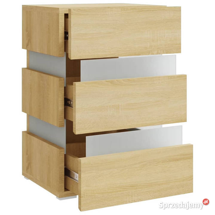 Szafka nocna dąb sonoma 45x35x67 materiał Warszawa