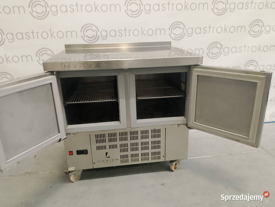 STÓŁ CHŁODNICZY 2 DRZWIOWY AGREGAT DOLNY jezdny Wrocław