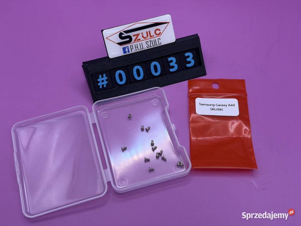 Samsung Galaxy A40 śrubki ramki komplet wielkopolskie Września sprzedam