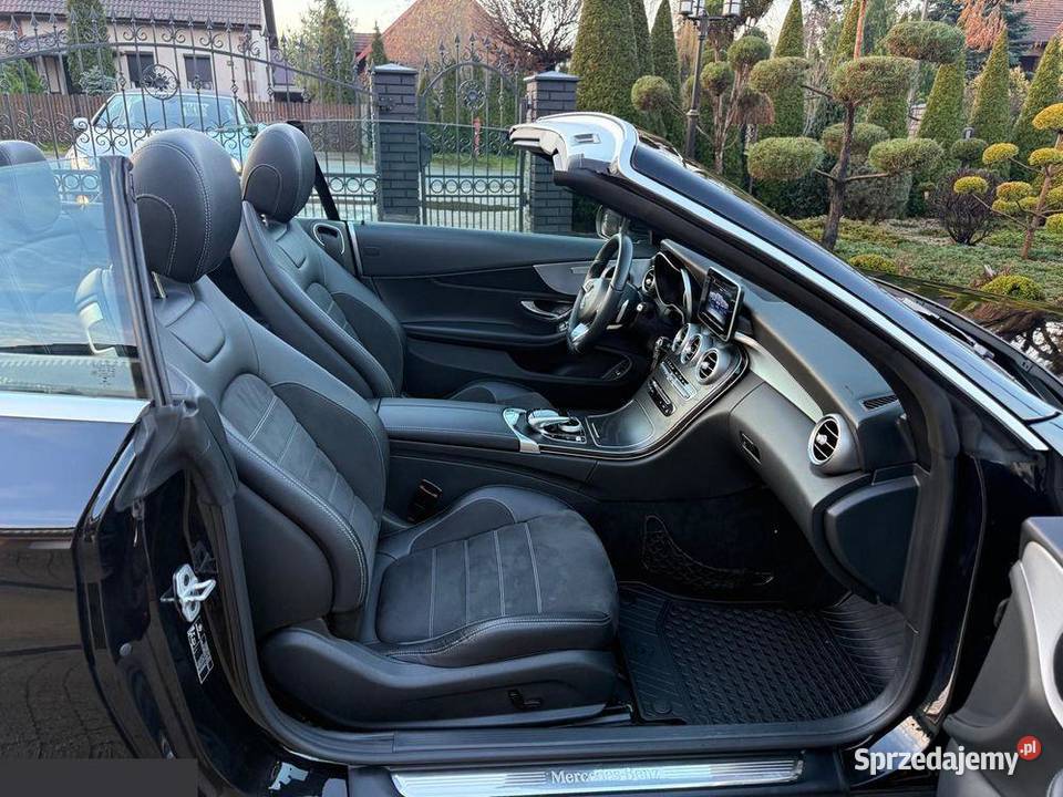 Mercedes C200 9GTRONIC AMG Line 184 2017r nieuszkodzony Krotoszyn